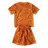 Echipament fotbal Statele Unite Portar Tricou Deplasare Copa America 2024 pentru copii maneca scurta (+ Pantaloni scurti)